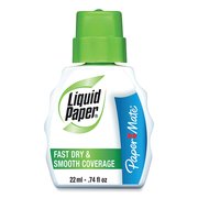 Paper Mate Fast Dry Correction Fluid, 22 ml Bottle, White, PK12 5640115